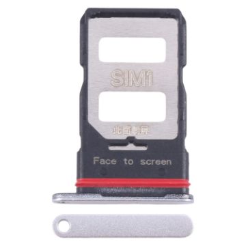 Xiaomi Poco X6 Pro 5G Original SIM Card Tray + SIM Card Tray - Silver - 1