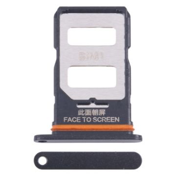 Xiaomi Poco X6 5G Original SIM Card Tray + SIM Card Tray - Black - 1