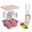 Stanley Cup 4 In 1 Ice Lattice Mold Silicone Ice Maker Box Green - 2