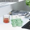 Stanley Cup 4 In 1 Ice Lattice Mold Silicone Ice Maker Box Green - 5
