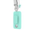 Apple Vision Pro Battery PC Case Holder with Belt Clip and Shoulder Strap - Mint Green - 1