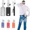 Apple Vision Pro Battery PC Case Holder with Belt Clip and Shoulder Strap - White - 2