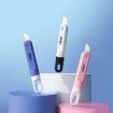 Deli DL412 Mini Small Art Knife Courier Portable Box Opener Blue - 2