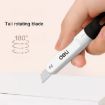 Deli DL412 Mini Small Art Knife Courier Portable Box Opener Blue - 3