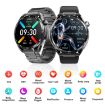 F200 Smart Health Watch ECG Blood Sugar Monitoring - Black Silicone - 2
