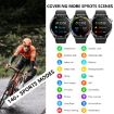 F200 Smart Health Watch ECG Blood Sugar Monitoring 1.55" Screen Black Gray - 3