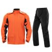 SULAITE Outdoor Motorcycle Riding Full Body Raincoat Suit - Size L - Orange - 1