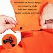 SULAITE Outdoor Motorcycle Riding Full Body Raincoat Suit - Size L - Orange - 5