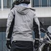 SULAITE Outdoor Motorcycle Riding Raincoat Suit XXXL Gray - 9
