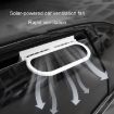 USB Car Window Exhaust Fan, White - 8