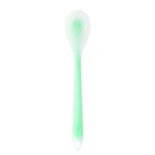 Meridian Points Gua Sha Patting Board Silicone Palm Massage Whacker Green - 1