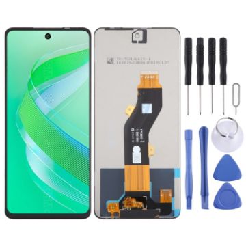 Tecno Spark 20 4G KJ5 LCD Screen with Digitizer - Full Assembly - 1