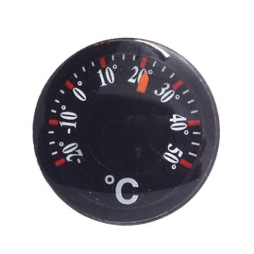 20mm Round Plastic Thermometer - High Accuracy - 1