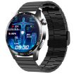 Black Bamboo Smart Watch with ECG/Blood Oxygen/Blood Sugar Support - 1