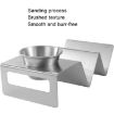 Stainless Steel Taco Pancake Rack Tower - 3 Grids - 4