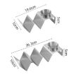 Stainless Steel Taco Pancake Rack Tower - 3 Grids - 6