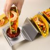 Stainless Steel Taco Pancake Rack Tower - 3 Grids - 7