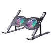R- JUST HZ45 Aluminum Alloy Laptop Cooling Stand (Black) - 1