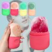Facial Massage Silicone Ice Mold (Pink Rose Red) - 2