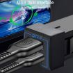 Dual-USB Car Charger for Toyota Corolla/Levin/Avalon/Prado/Wildlander/Camry - 8