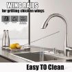 304 Stainless Steel BBQ Chicken Wing Fork - Outdoor Grill Tool - 7