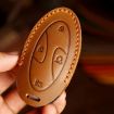 Handmade Hyundai Hallmo Car Key Bag - Blue - 6