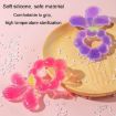 Baby Food-Grade Silicone Grape Teether - Purple - 7