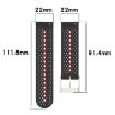 Suunto Race S Silicone Watch Band - Pink Mint Green - 8