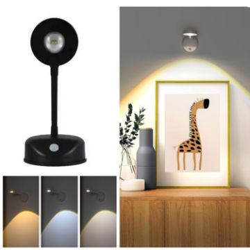 Rechargeable LED Motion Sensor Spotlight Dimmable Picture Light - 1