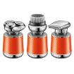 VGR V-391 5W USB 3 in 1 Smart Floating Shaver - Orange - 4