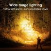 XHP70.2 Diving Flashlight 3000 Lumens IPX8 Waterproof Underwater 80m - Yellow - 8