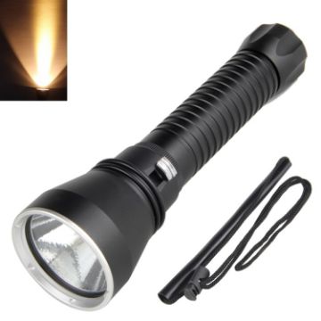 XHP70.2 Diving Flashlight 3000 Lumens IPX8 Waterproof Underwater 80m Yellow - 1