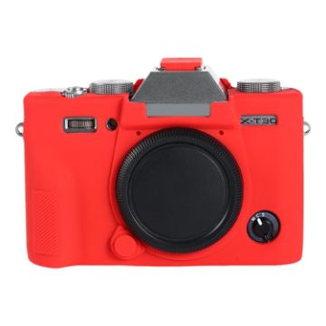FUJIFILM X-T30 II Soft Silicone Protective Case (Red) - Durable and Stylish - 1
