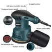 8pcs/Set US Plug Small Polishing Sandpaper Machine Electric Disc Sander - 4
