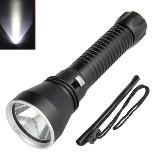 XHP70.2 Diving Flashlight 3000 Lumens IPX8 Waterproof Underwater - 1