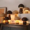 Mushroom Night Light Touch Control Dimmable Lamp - C Type Beech - 2