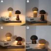 Mushroom Night Light Touch Control Dimmable Bedside Lamp - 4