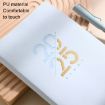 2025 Calendar A5 Planner Soft Leather Daily Planner Notebook, Cyan - 5