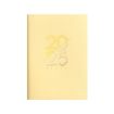 2025 Yellow Leather Daily Planner A5 Notebook - 1
