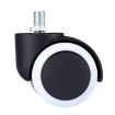 White M10 Screw Swivel Chair Wheels - Office Chair Casters - 1