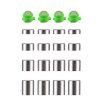 PS4 Gamepad Metal Buttons Set - 20pcs Mushroom Head Magnetic Base Cross Keys - 1