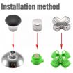 PS5 Gamepad Metal Buttons Set - 32pcs Mushroom Head Magnetic Base Cross Keys - 4