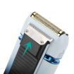 VGR V-362 5W USB Electric Shaver Bald Head Hair Clipper - Sky Blue - 4