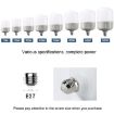 40W LED Light Bulb E27 Screw Energy Saving Lamp Triple Defense Bulb - 4