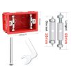 Universal Wire Concealed Box Repairer Switch Socket Base Box Repair Support Rod Fixing Tool - 2
