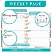 2025 English Notebook A5 Coil Notepad 365 Day Work Schedule Diary - 6