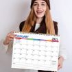 365 Day Countdown Wall Calendar 2025-2026 | Simple Holiday Schedule - 7