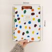 2025 Board Clip A4 English Notebook Coil Diary Planner - Abstract - 3