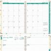 2025 Board Clip A4 English Notebook Coil Diary Planner - Black - 7