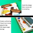 2025 Board Clip A4 English Notebook Coil Diary Planner - Pink - 5